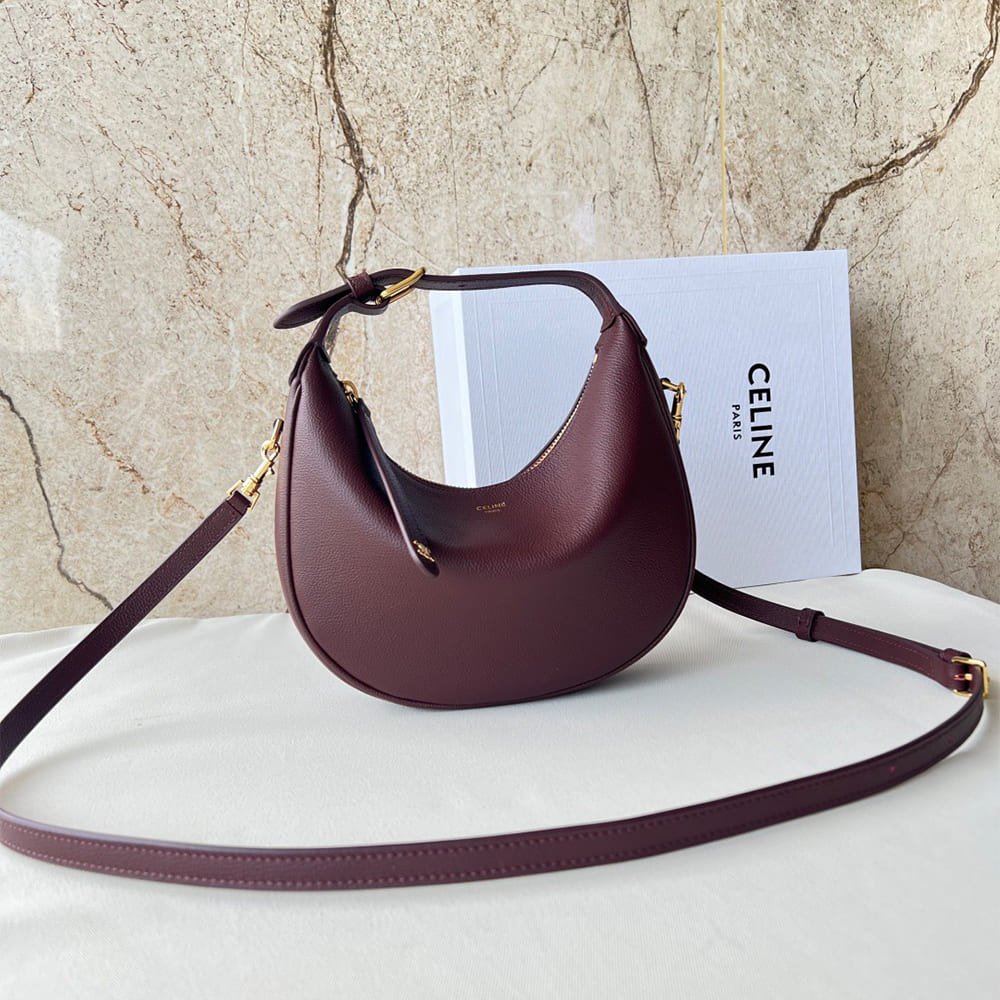 Celine Teen Lulu Bag Burgundy - Image 2