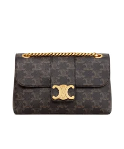 Celine Medium Victoire Bag in Triomphe Canvas